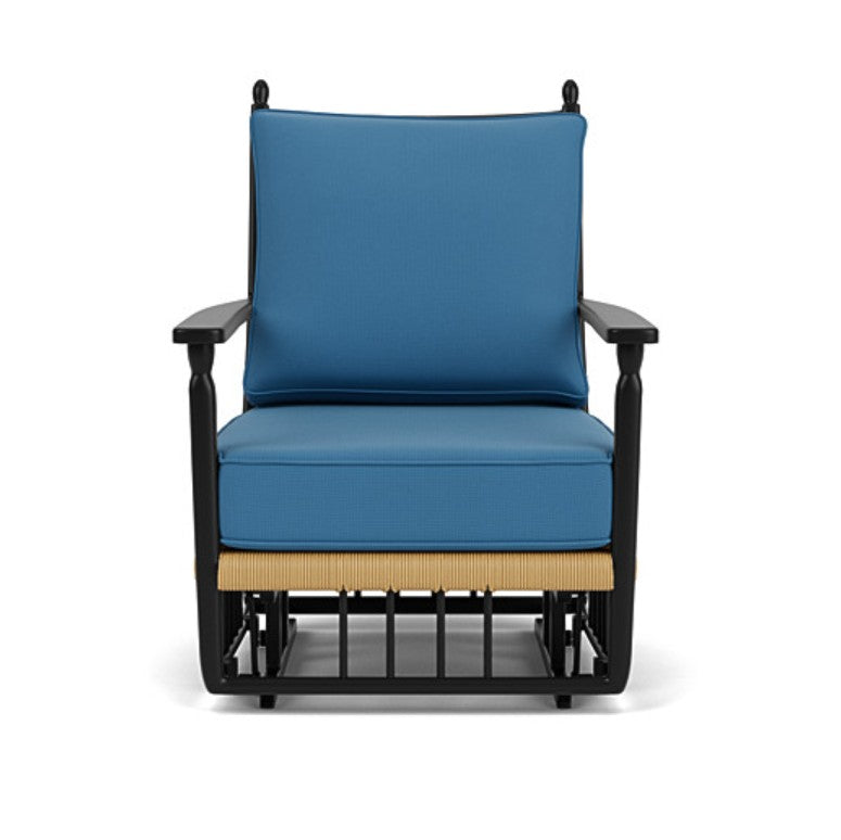 Lloyd Flanders Low Country Woven Vinyl Glider Lounge Chair