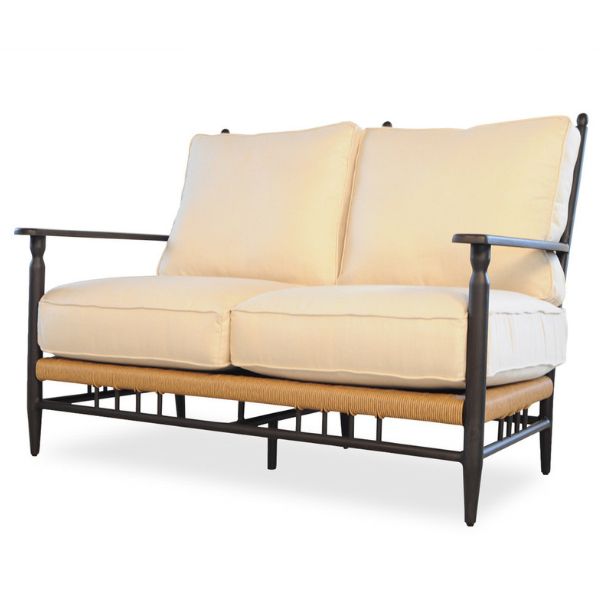 Lloyd Flanders Low Country Woven Vinyl Loveseat