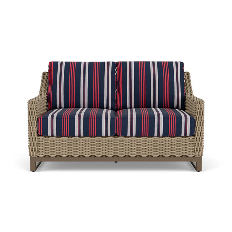 Lloyd Flanders Milan Woven Vinyl Loveseat