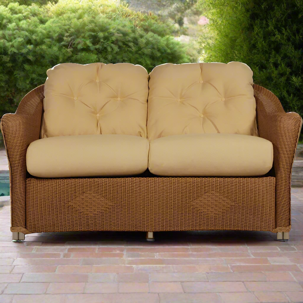 Lloyd Flanders Reflections Wicker Loveseat