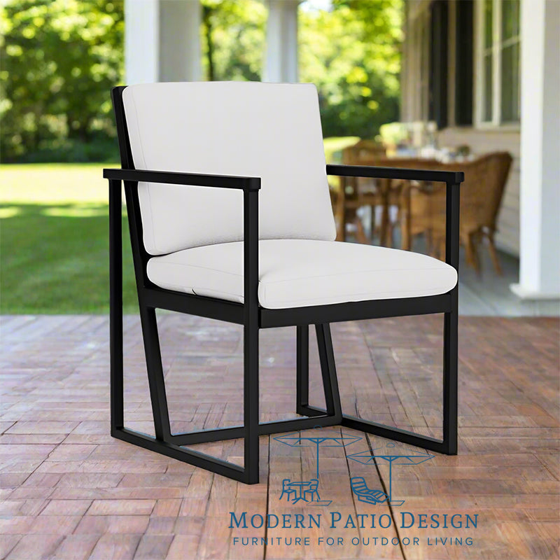 Lloyd Flanders Summit Dining Armchair