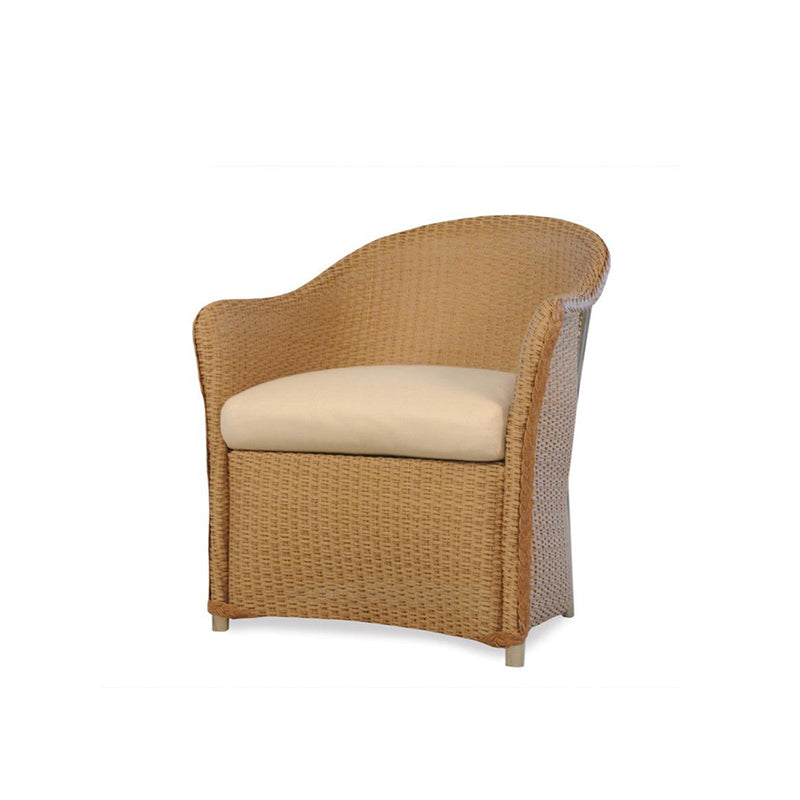 Lloyd Flanders Weekend Retreat Wicker Dining Arm Chair