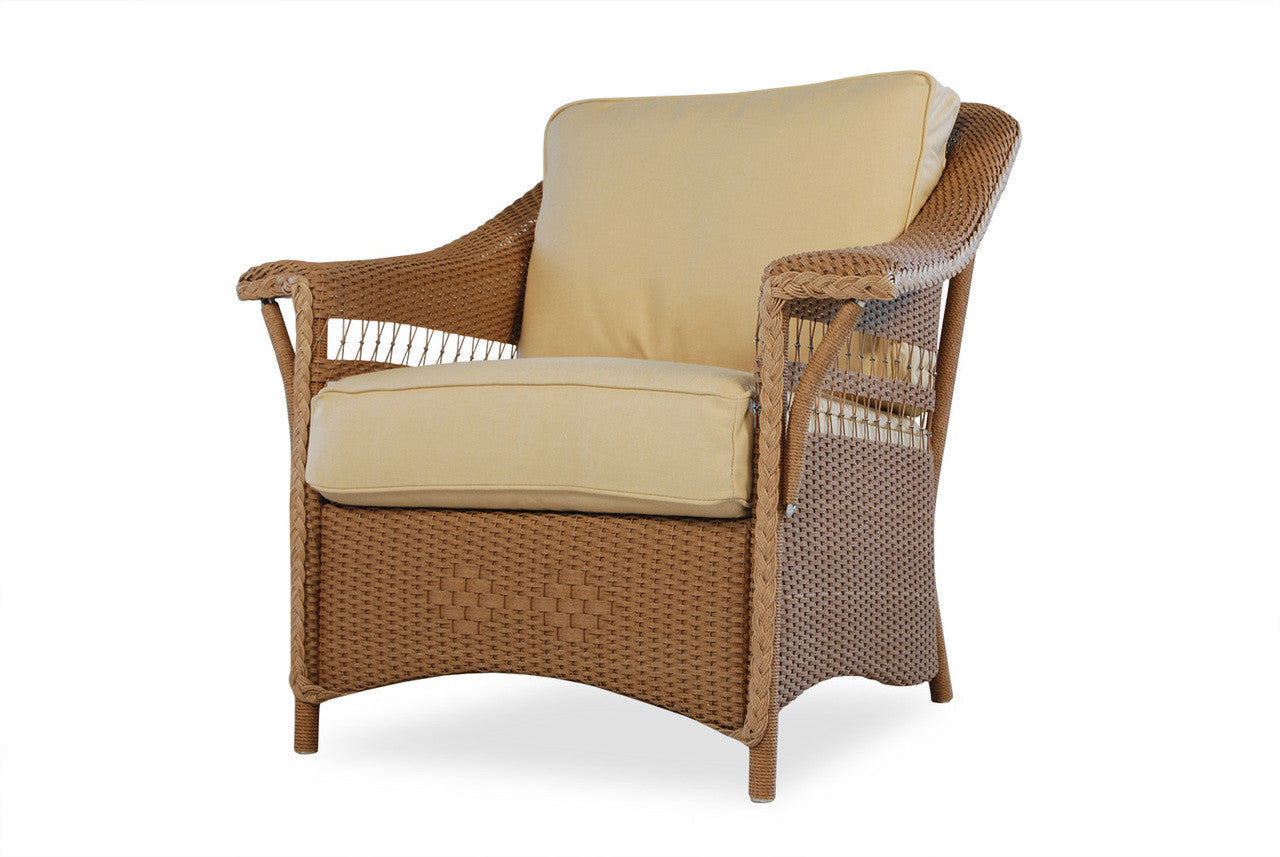 Lloyd Flanders Nantucket Wicker Lounge Chair