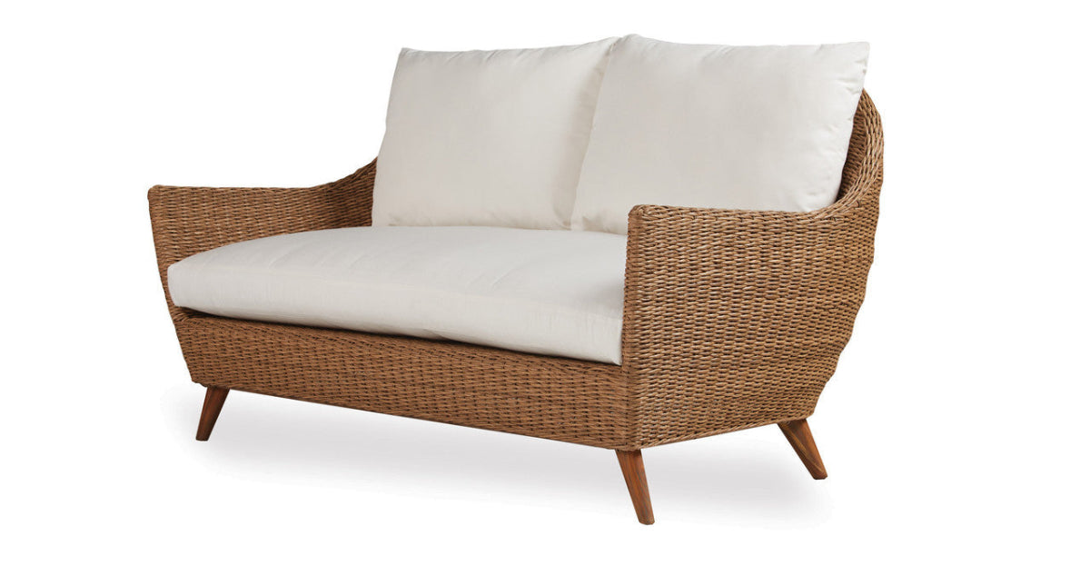 Lloyd Flanders Tobago Woven Vinyl Loveseat