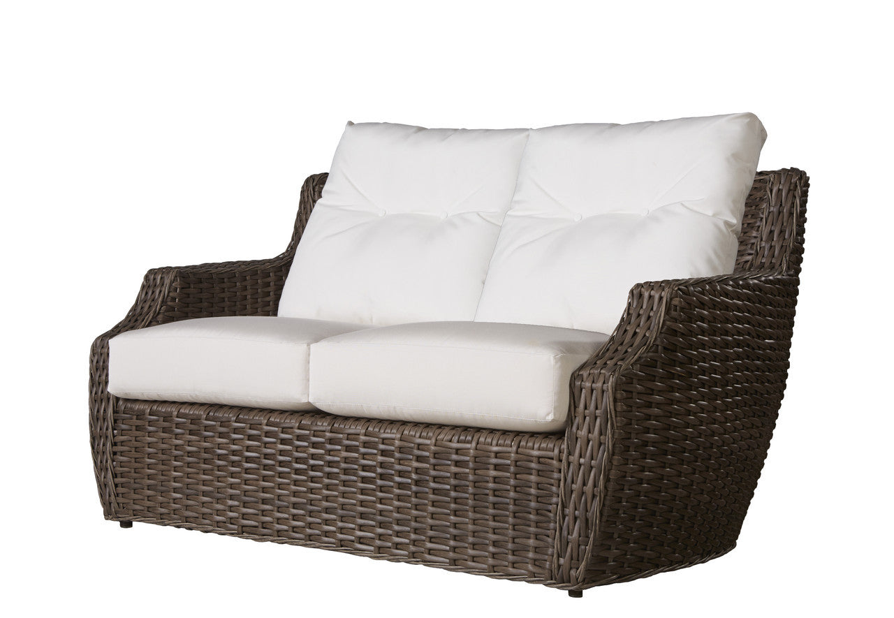 Lloyd Flanders Largo Woven Vinyl Loveseat