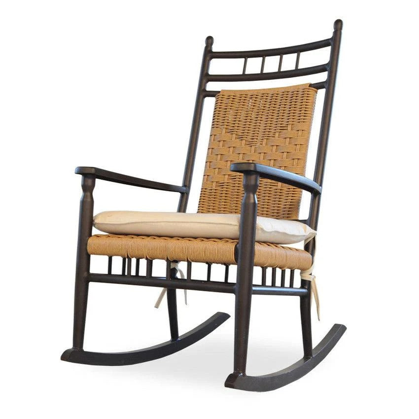 Replacement Cushions for Lloyd Flanders Low Country Vinyl Wicker Porch Rocker