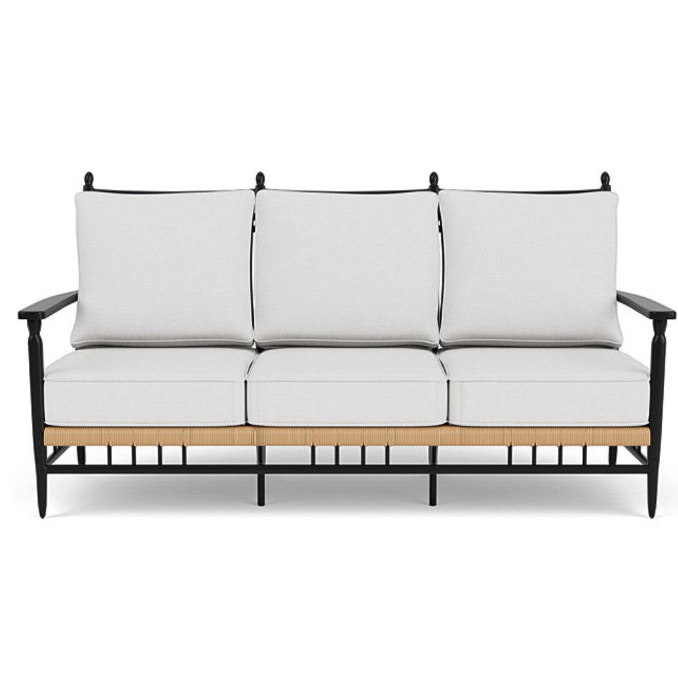 Replacement Cushions for Lloyd Flanders Low Country Vinyl Wicker Sofa