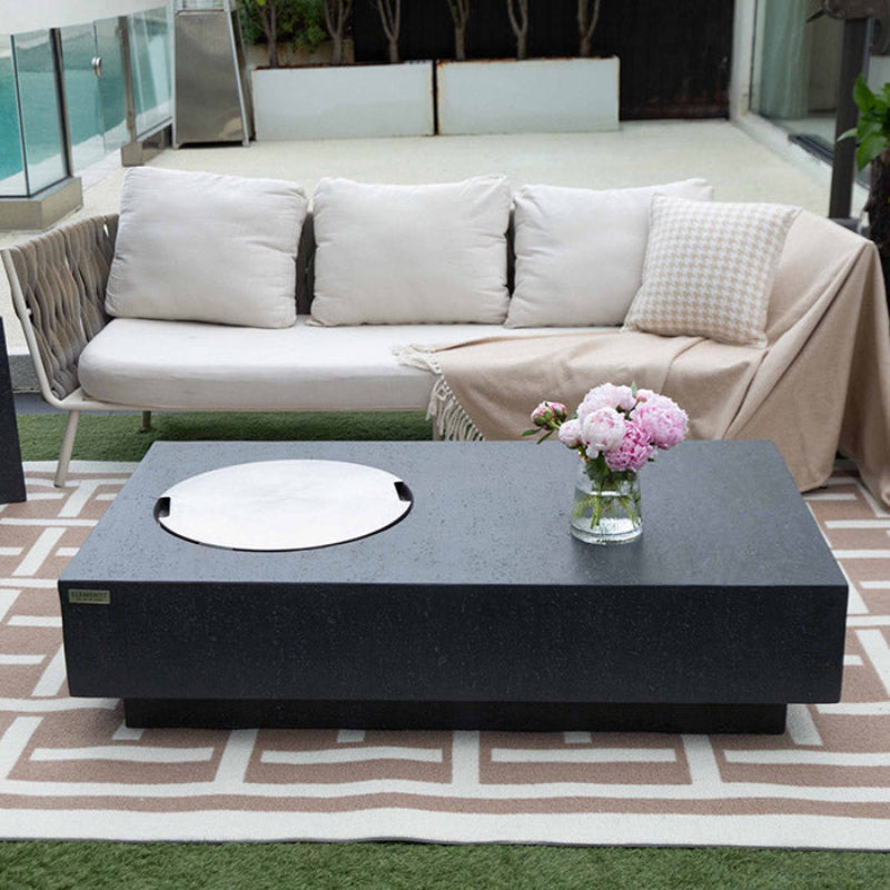 Elementi Metropolis Fire Pit Table