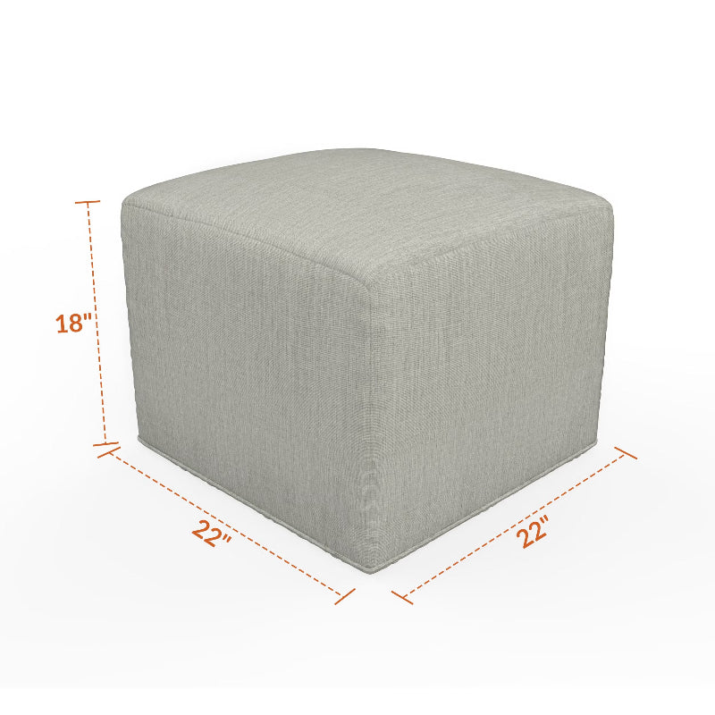 Forever Patio Murano Cube Ottoman