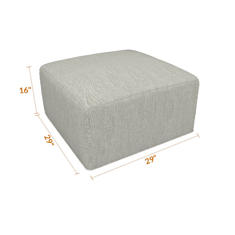 Forever Patio Murano Square Ottoman