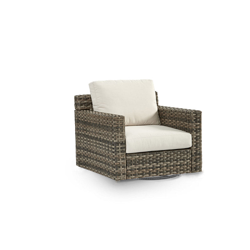 South Sea Rattan New Java Resin Wicker Outdoor Swivel Glider