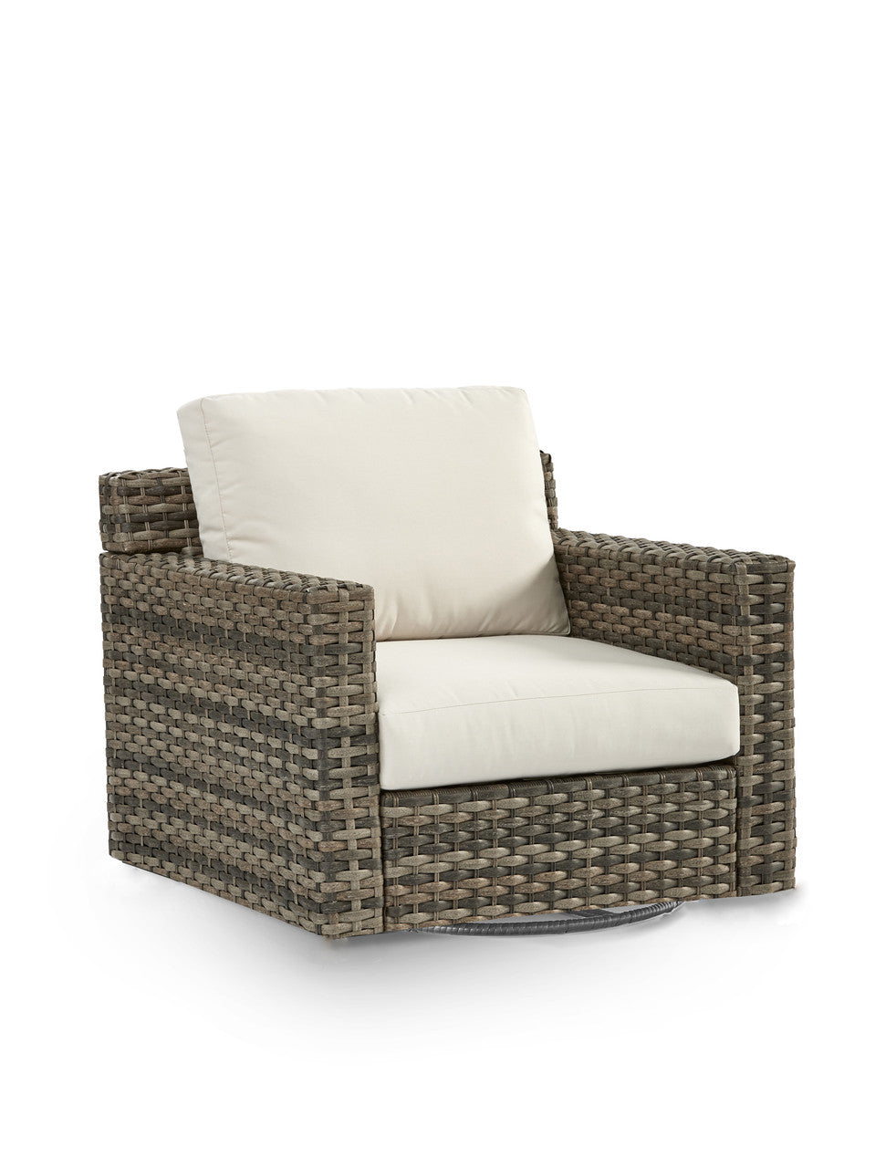 South Sea Rattan New Java Resin Wicker Outdoor Swivel Glider