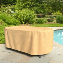 Budge Industries All Seasons Oval Patio Table Cover