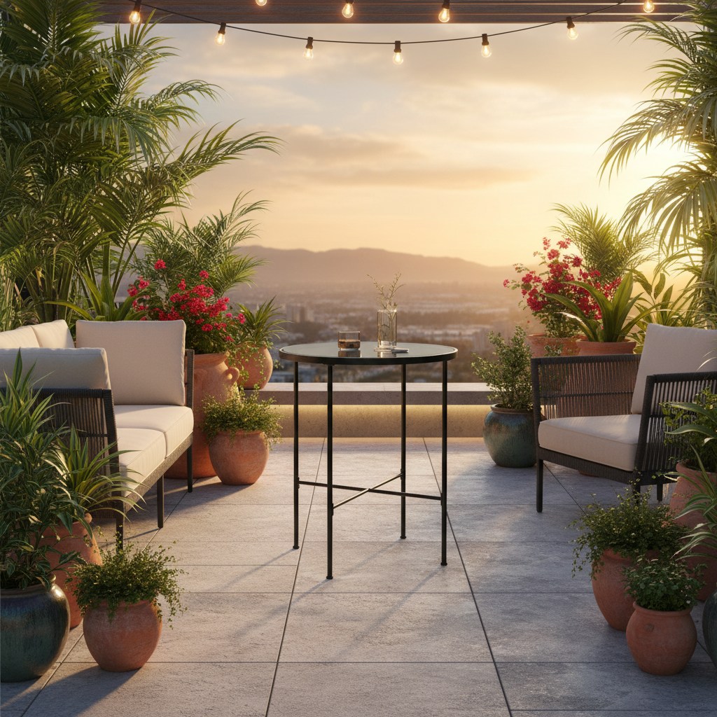 Sunset West Provence Pub Table