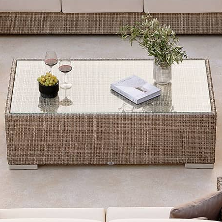 Skyline Design Paloma Coffee Table with Glass