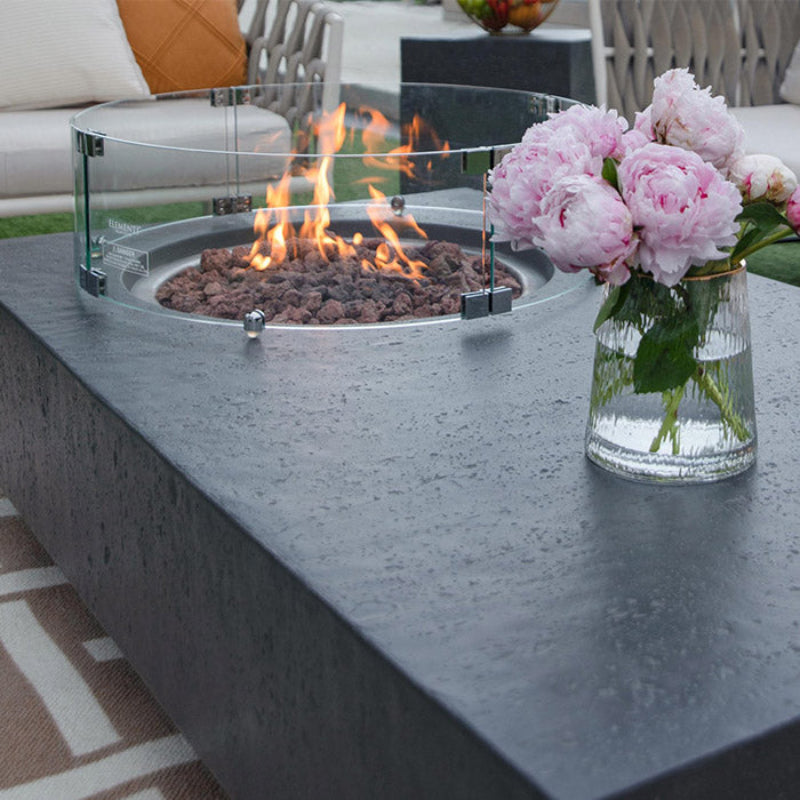 Elementi Metropolis Fire Pit Table
