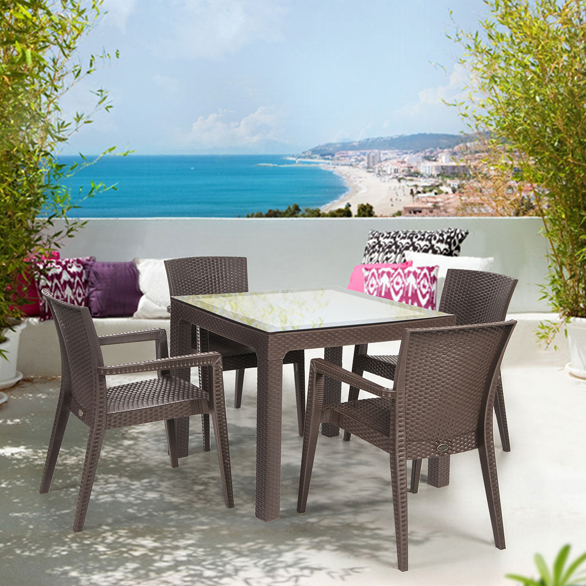 Rainbow Outdoor Montana 5-Piece Dining Set