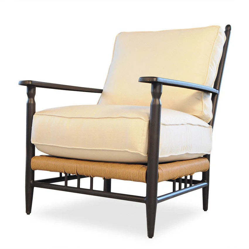 Replacement Cushions for Lloyd Flanders Low Country Vinyl Wicker Lounge Chair