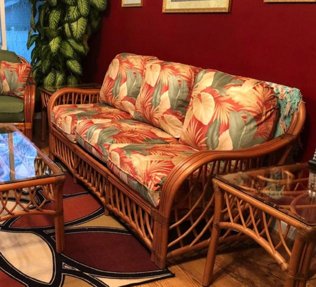 Replacement Cushions for South Sea Rattan Antigua Sofa