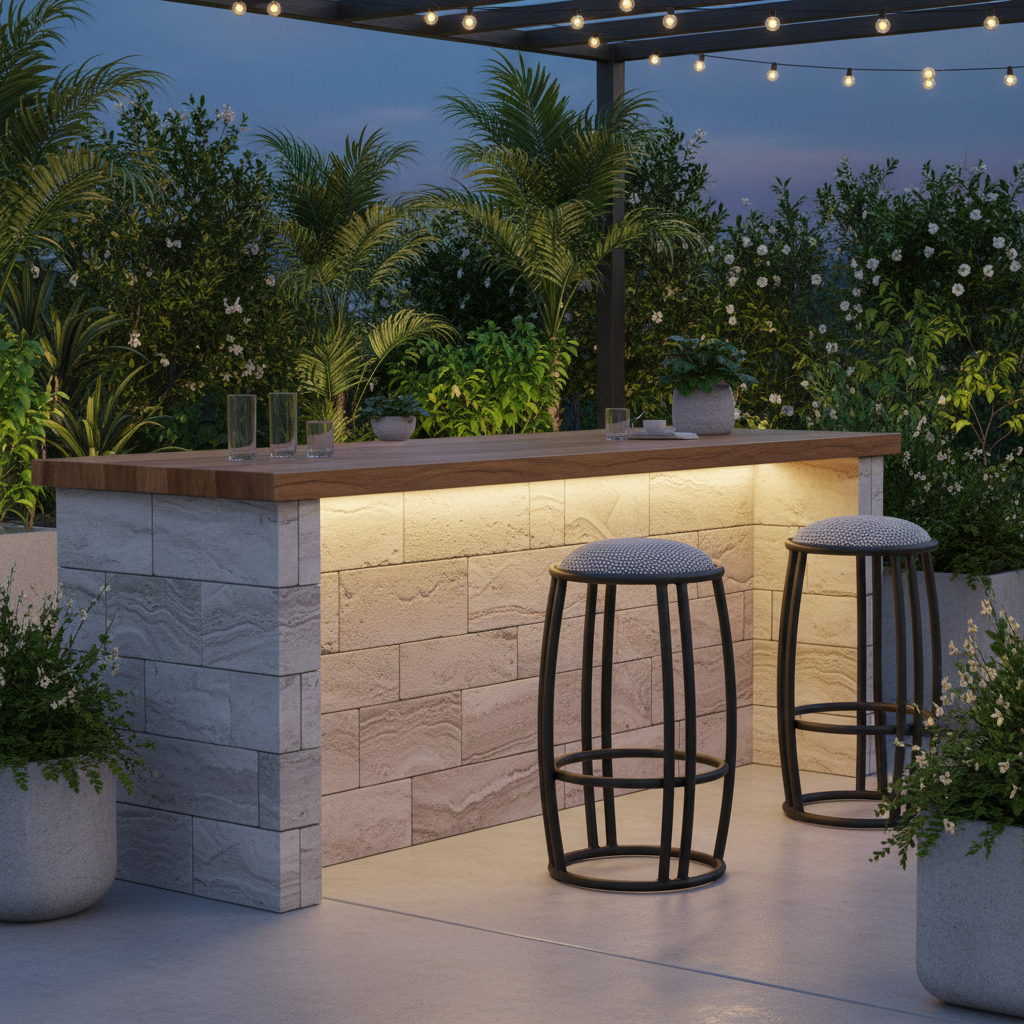 DecoScape Elephant Bar Stool