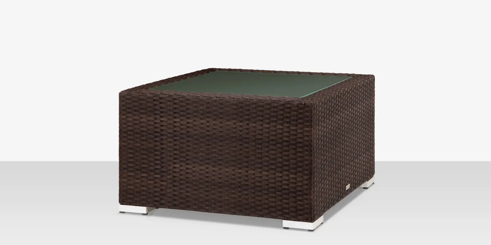 DecoScape Lucaya Square Resin Wicker Coffee Table