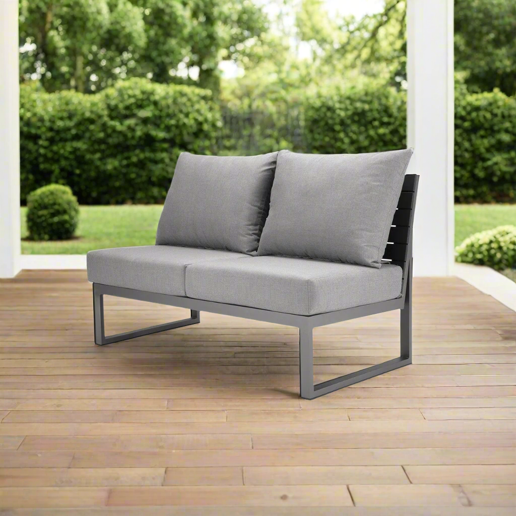 DecoScape Modera Sectional Armless Loveseat