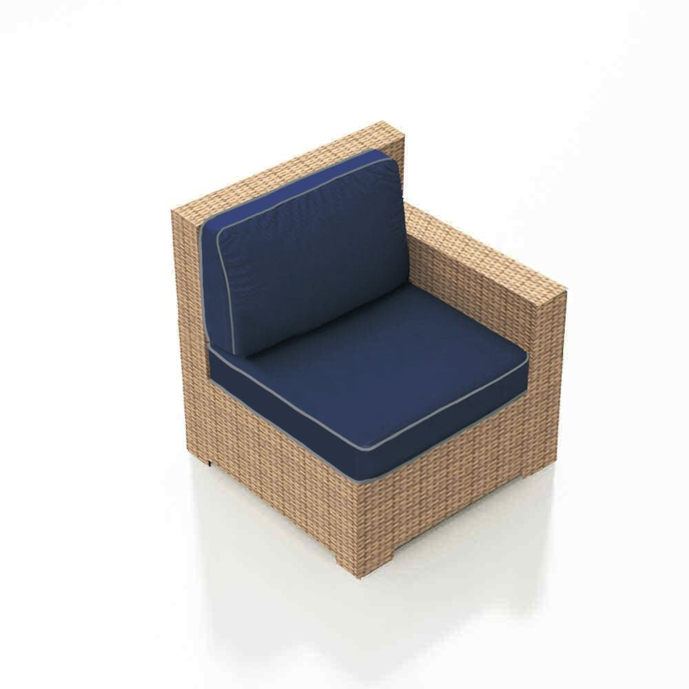 Forever Patio Hampton Wicker Sectional Right Arm Facing Chair