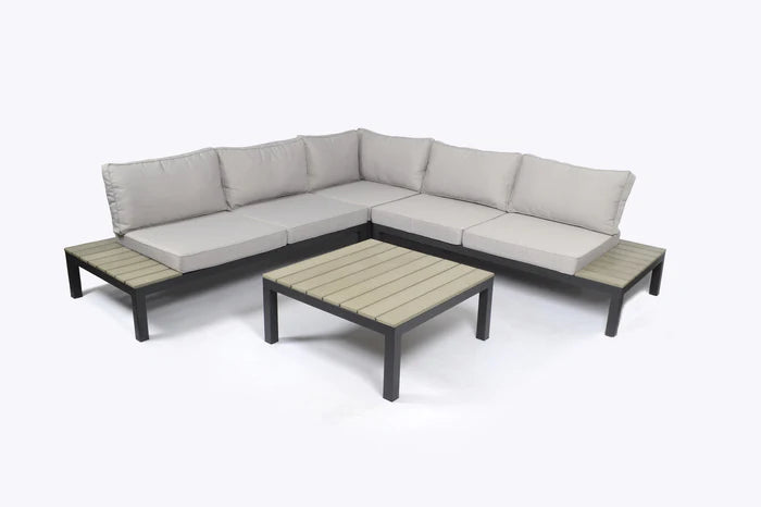 Tortuga Outdoor Lakeview 4 Piece Outdoor Patio Sectional Set