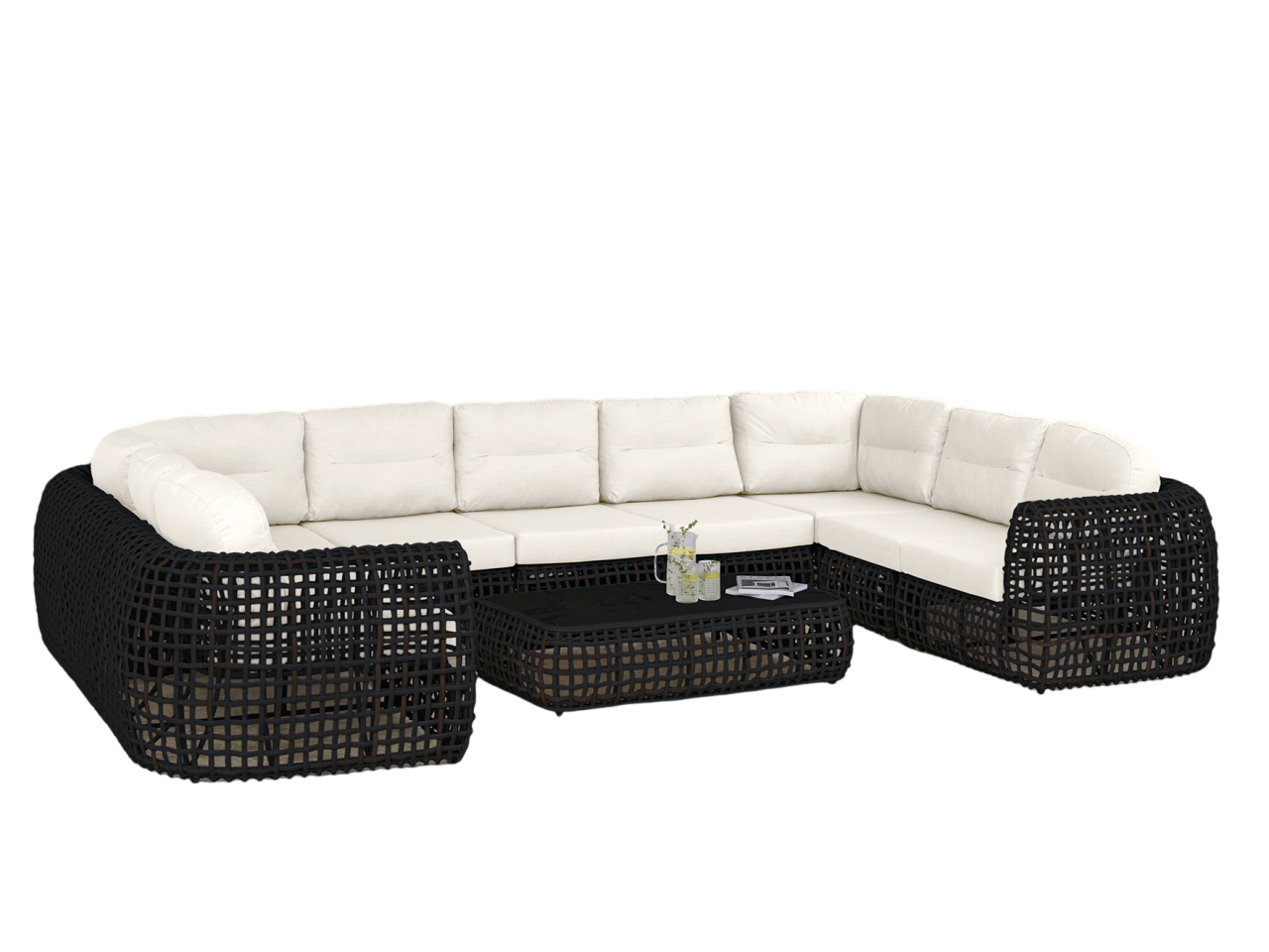 Skyline Design Dynasty 10-Piece Sectional Set