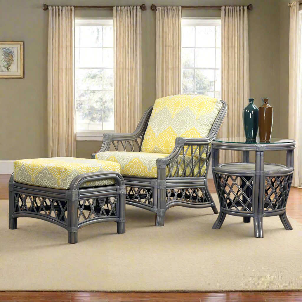 South Sea Rattan Nadine Indoor Living Room Set