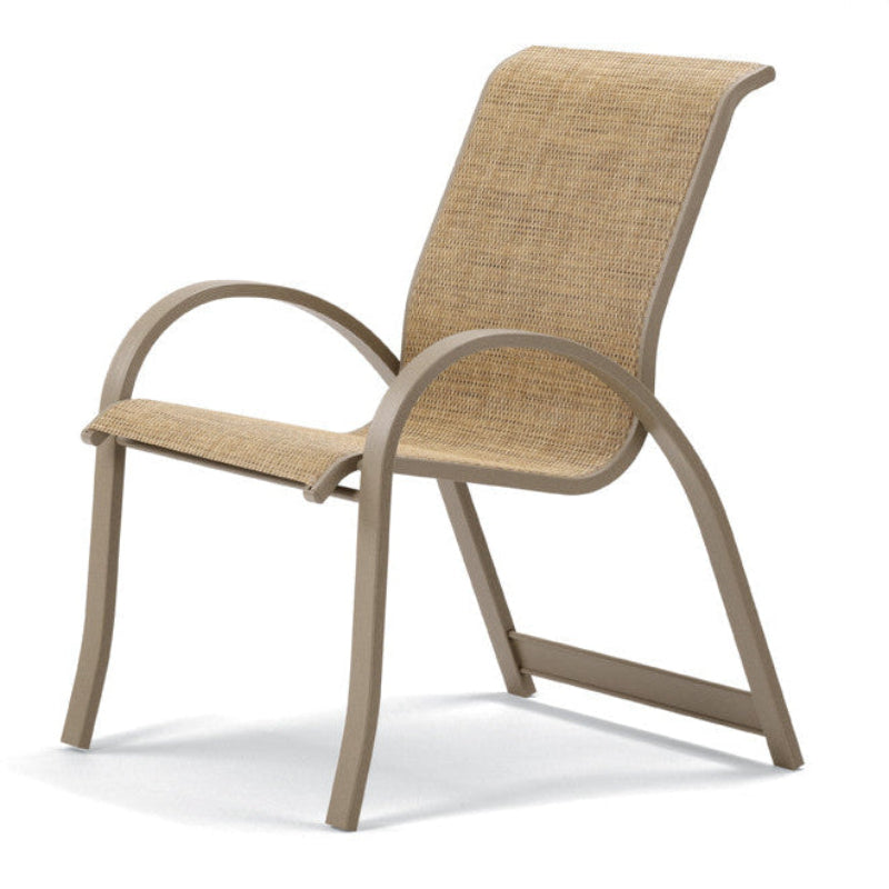 Telescope Casual Aruba II Aluminum Sling Outdoor Stacking Armchair