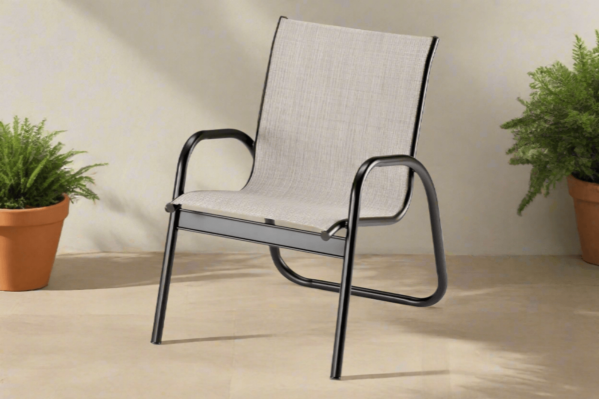 Telescope Casual Gardenella Sling Stacking Arm Chair