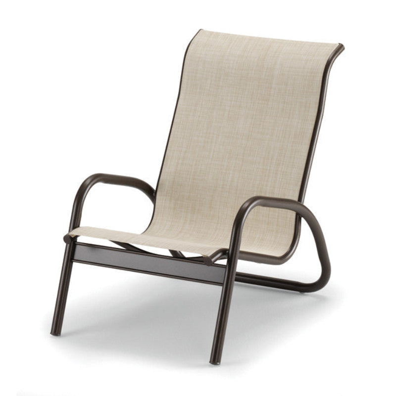 Telescope Casual Gardenella Sling Aluminum Outdoor Stacking Poolside Chair