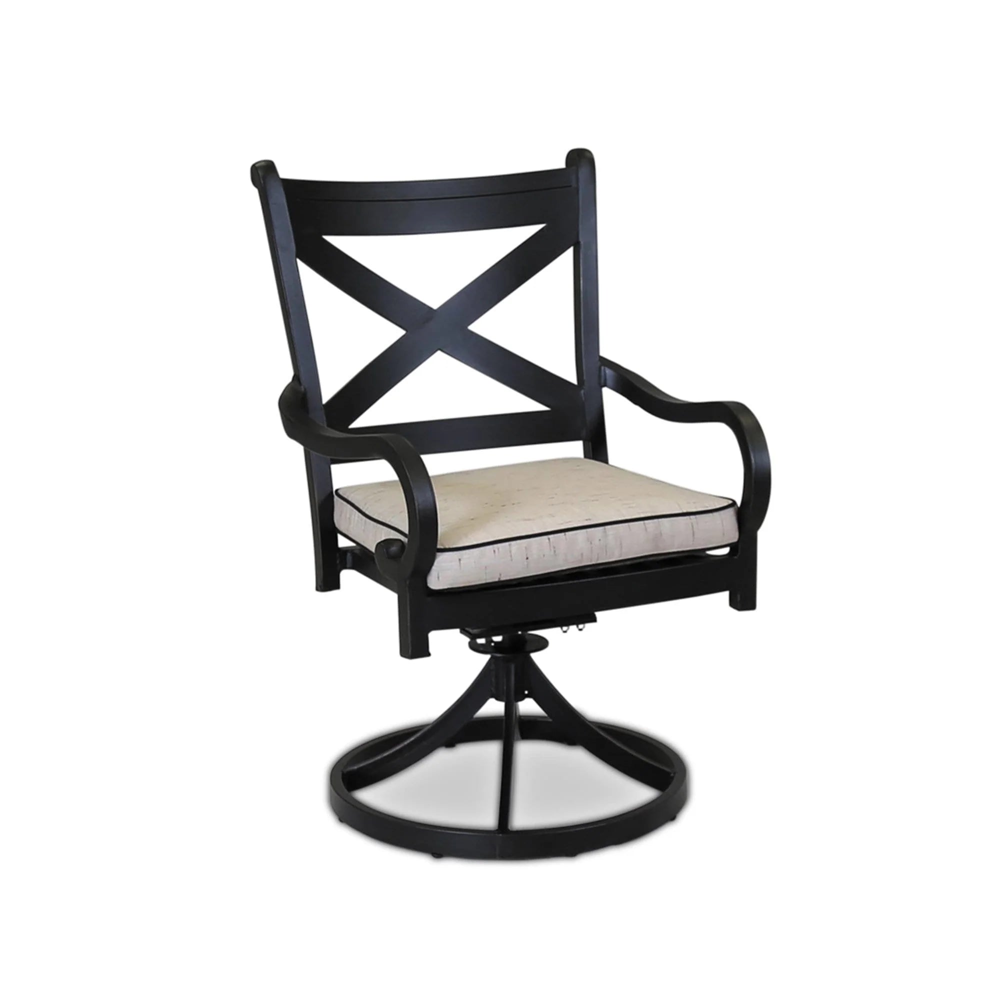 Sunset West Monterey Swivel Rocking Dining Chair