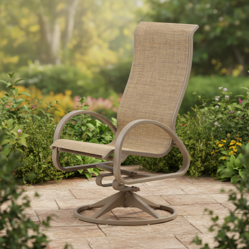 Telescope Casual Aruba II Aluminum Sling Outdoor Supreme Swivel Rocker