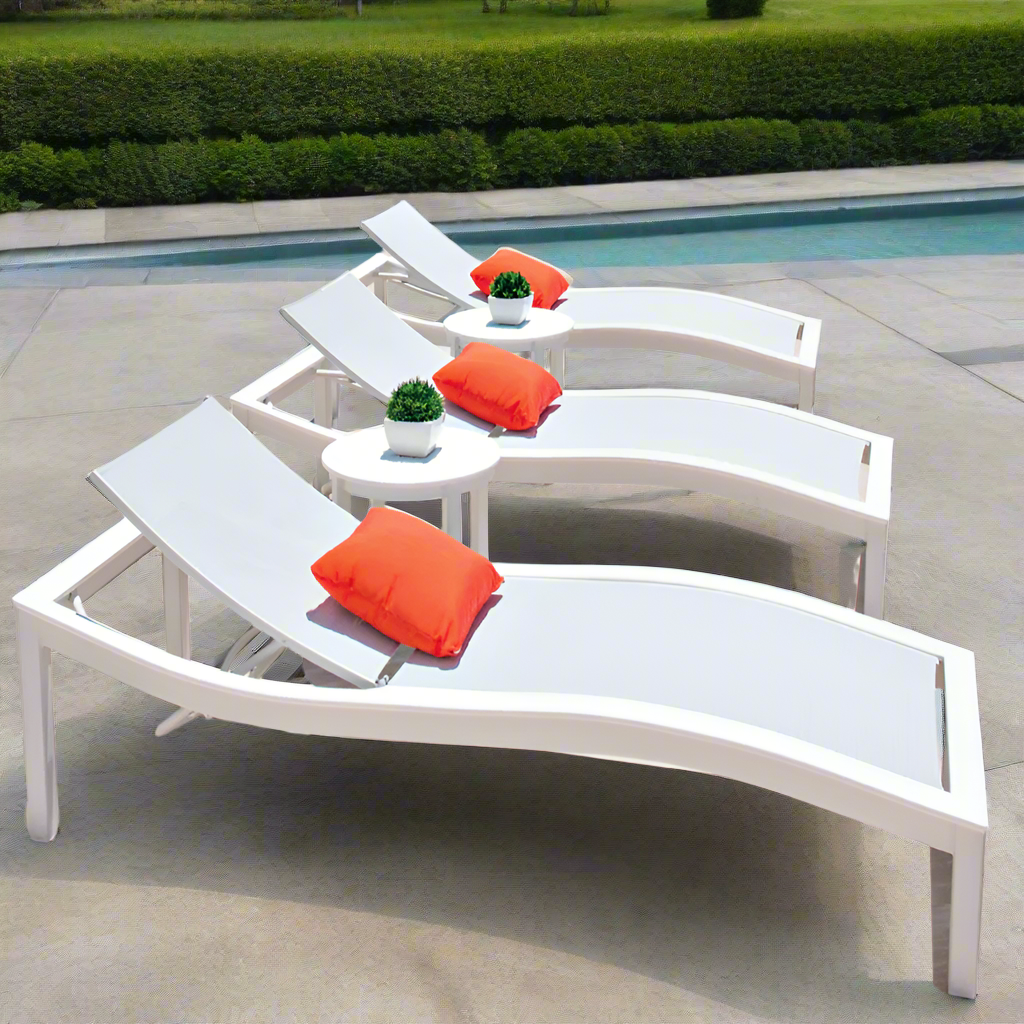 Telescope Casual Bazza MGP Sling Collection Contour Armless Chaise