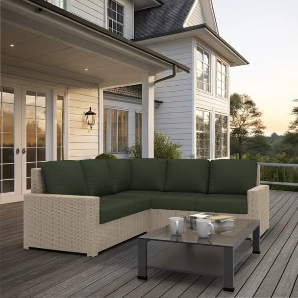 NorthCape International Terraza Patio 3 Piece Sectional Set