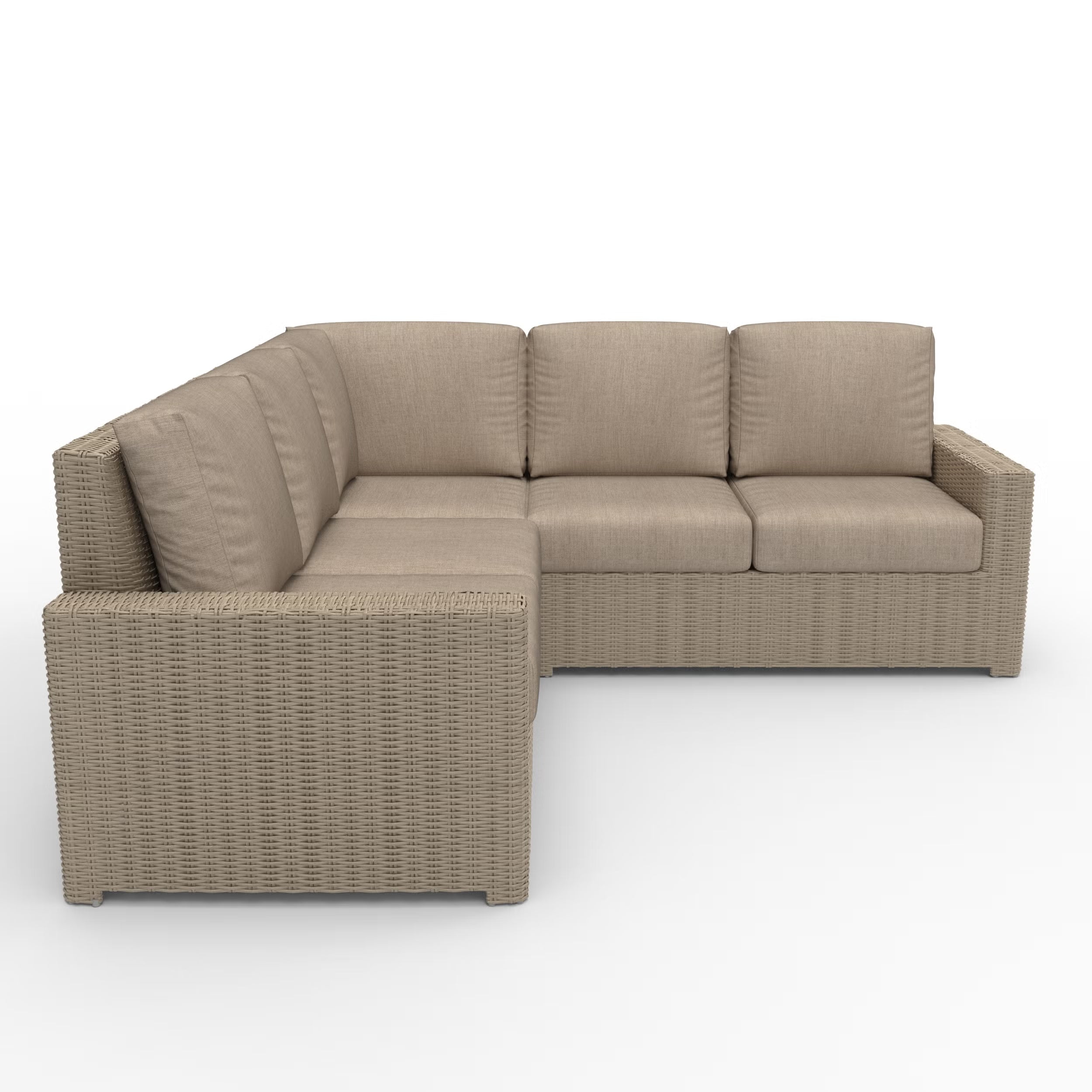 NorthCape International Terraza Patio 3 Piece Sectional Set