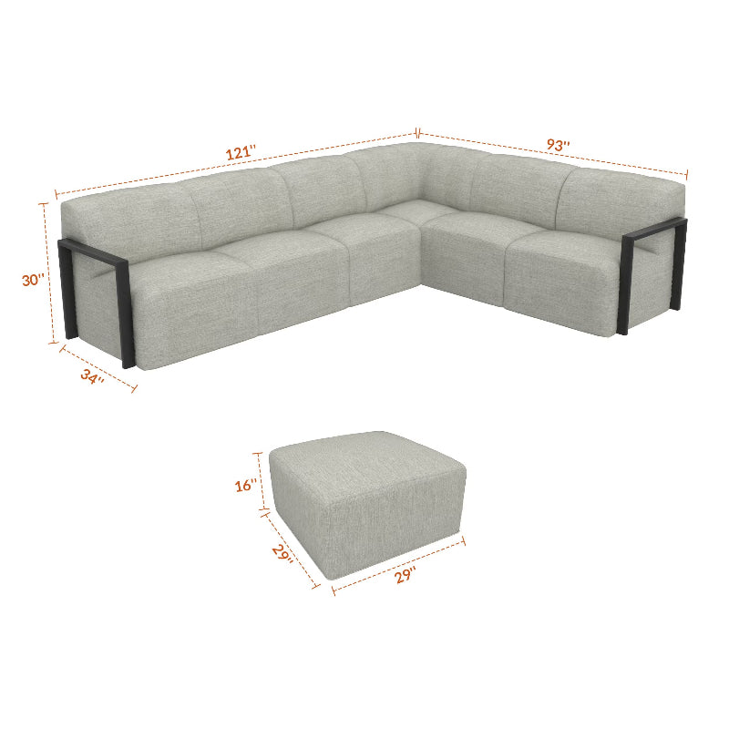 Forever Patio Tuscino 5-Piece Conversation Set