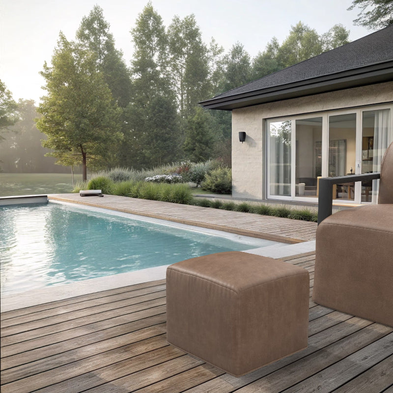 Forever Patio Tuscino Cube Ottoman
