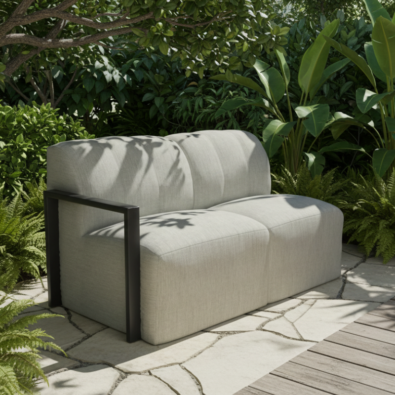Forever Patio Tuscino Sectional Right Arm Loveseat