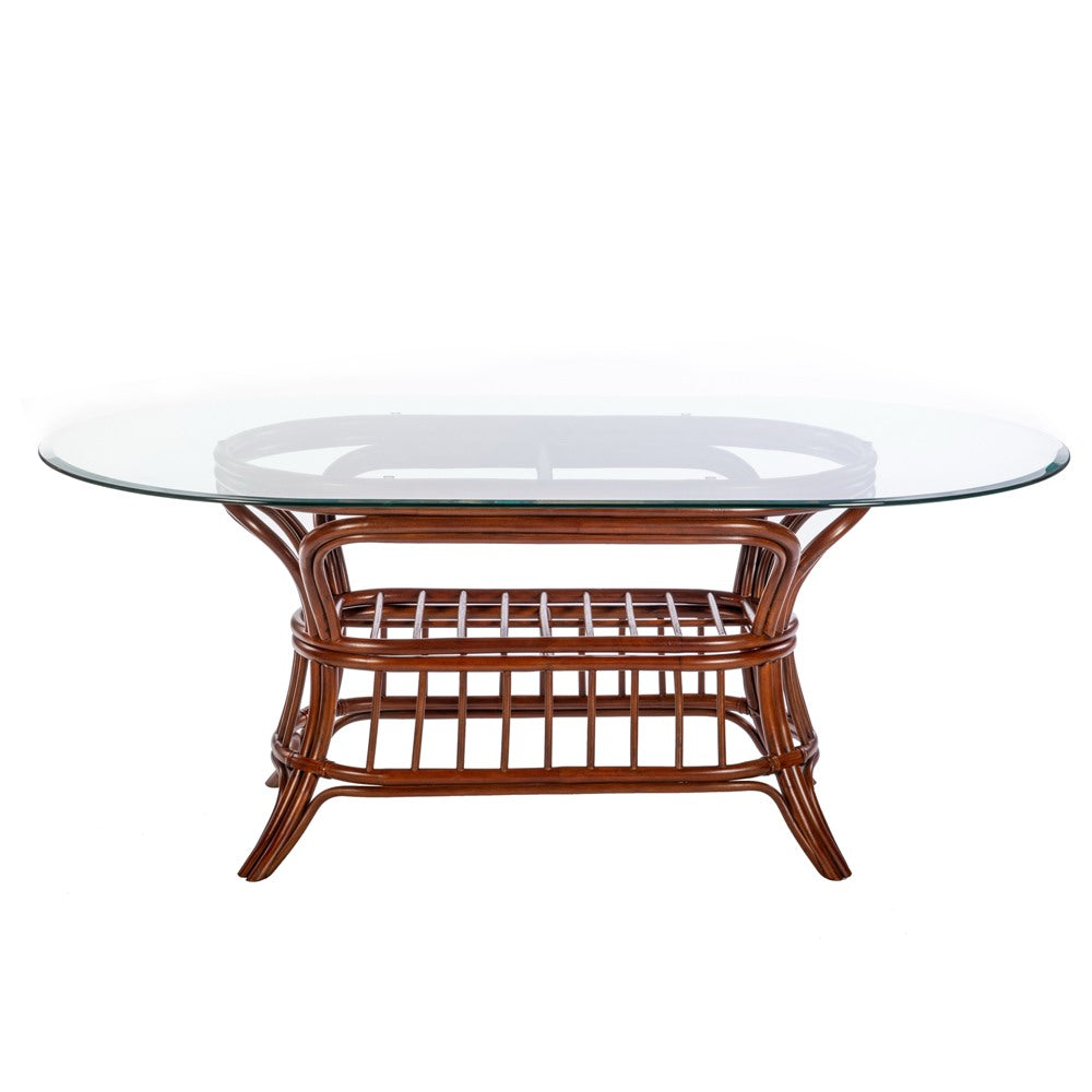 Alexander & Sheridan Universal Rattan Indoor Oval Dining Table