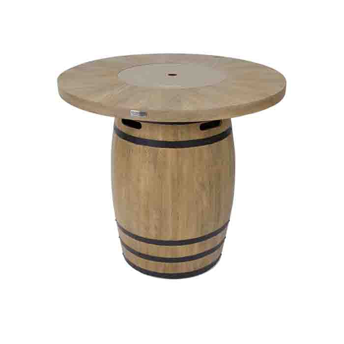 Elementi Lafite Barrel Fire Pit Table