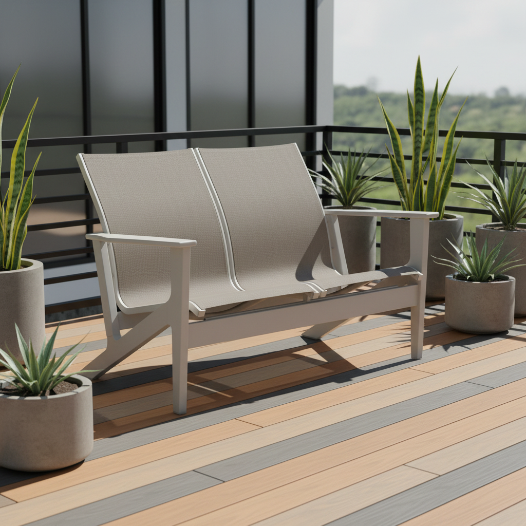 Telescope Casual Wexler Sling Chat Two-Seat Loveseat