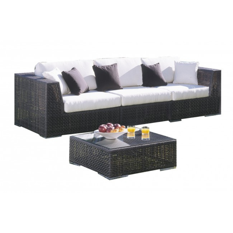 Hospitality Rattan Atlantis 3-Piece Modular Sofa