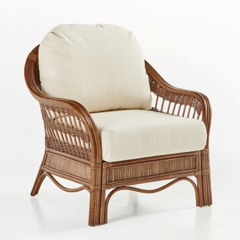 Replacement Cushions for South Sea Rattan Bermuda Lounge Chair