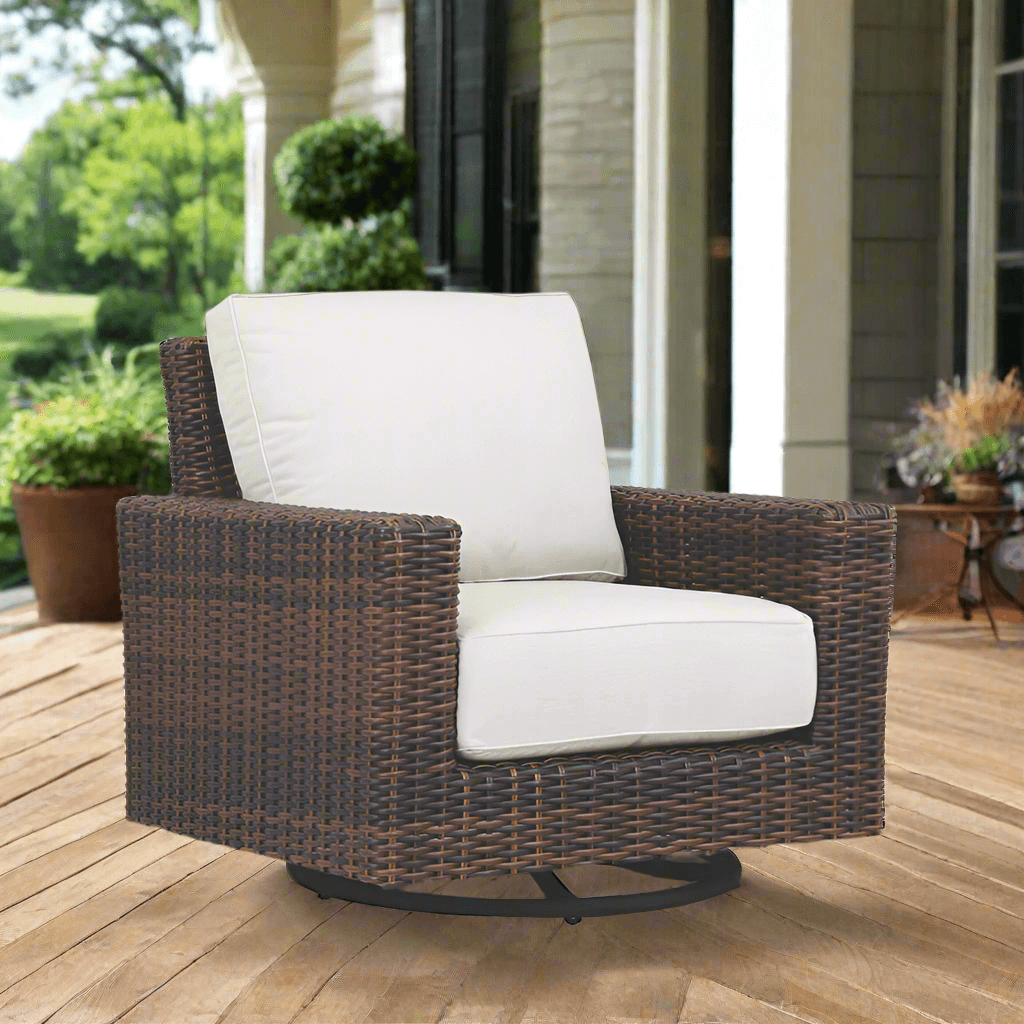 Sunset West Montecito Swivel Rocker Club Chair