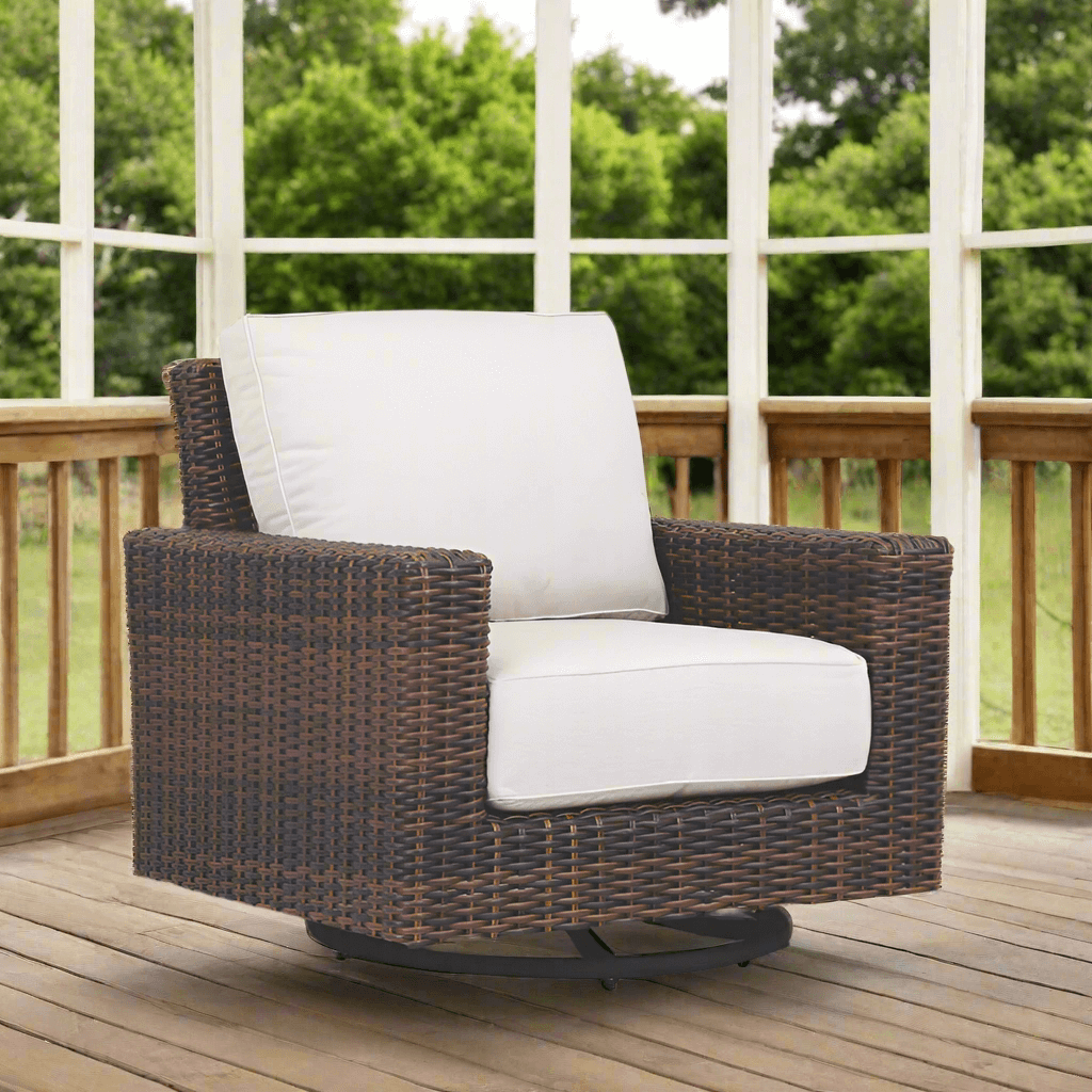 Sunset West Montecito Swivel Rocker Club Chair
