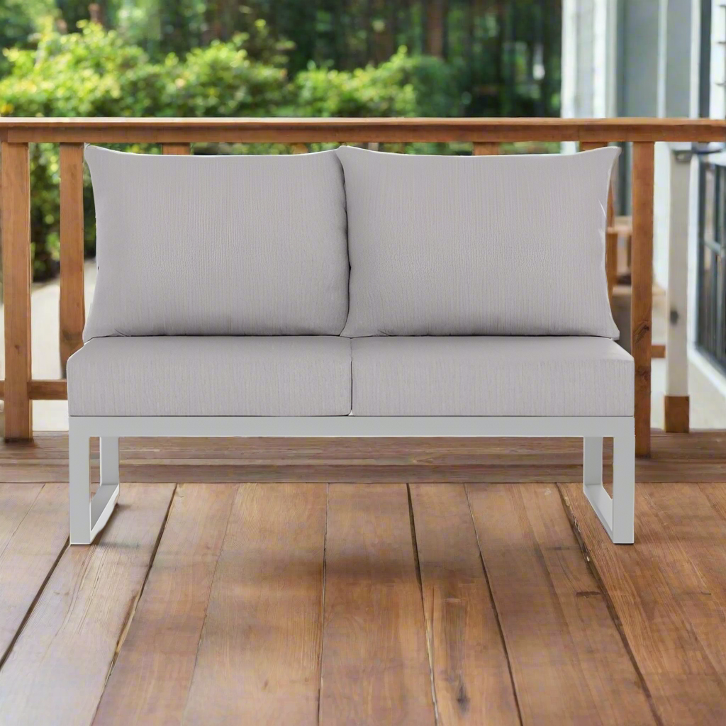DecoScape Modera Sectional Armless Loveseat
