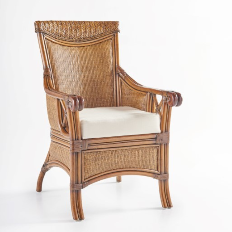 Replacement Cushions for South Sea Rattan Pacifica Dining Arm Chair